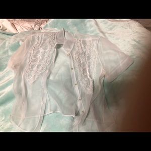 Vintage sheer top.